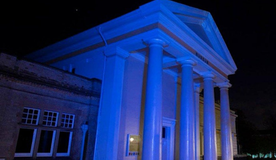 Leicester Museum at Night